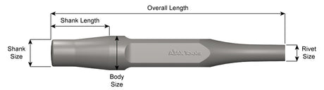 Ajax Tools 278 Back Out Punch Chisel