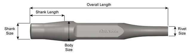 Ajax Tools 278 Back Out Punch Chisel