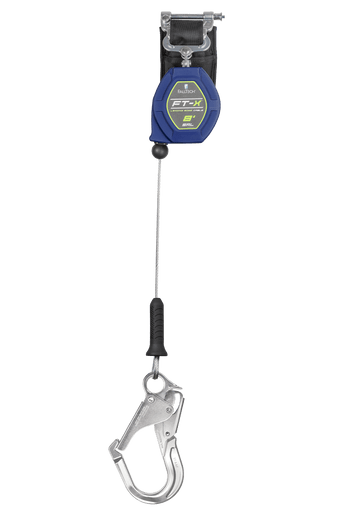 82808SP5 FT-X Class 2 Leading Edge SRL, 8' Cable, Single-leg with Aluminum Rebar Hook