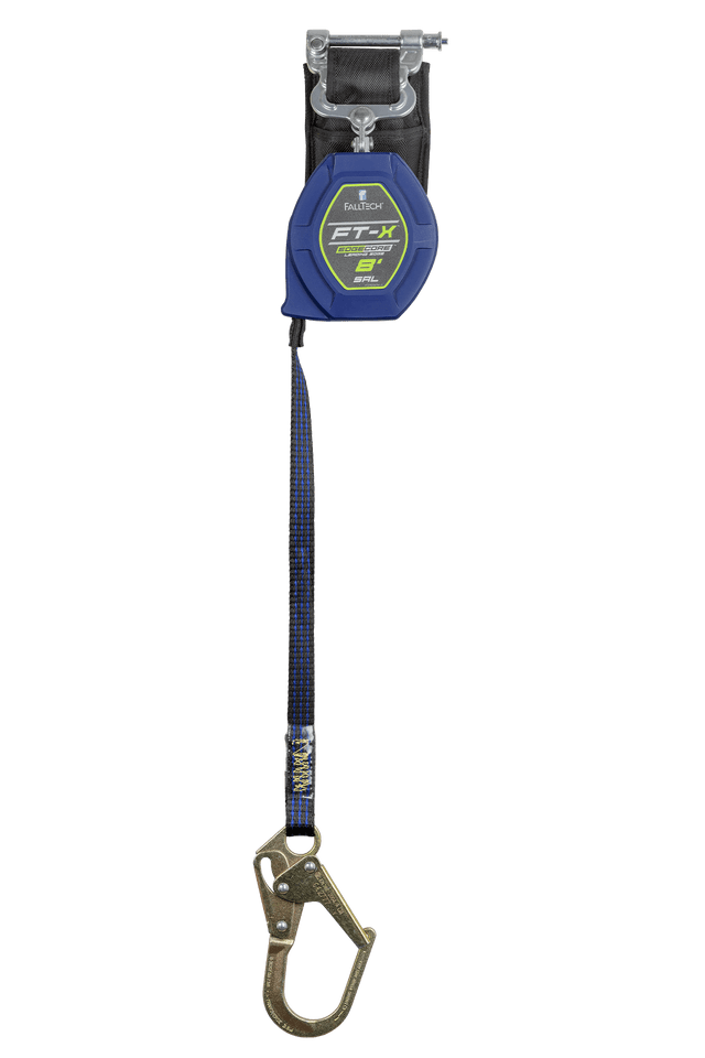 84108SP0 FT-X Class 2 Leading Edge SRL, 8' EdgeCore, Single-leg with Steel Mini Rebar Hook