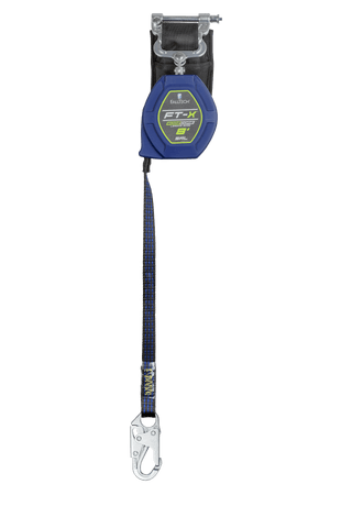 84108SP1 FT-X Class 2 Leading Edge SRL, 8' EdgeCore, Single-leg with Steel Snap Hook