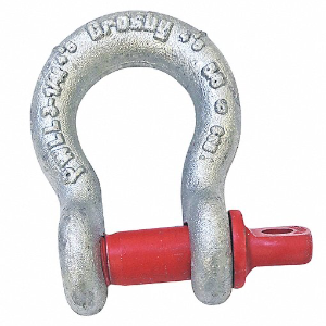 13-1/2 TON, 1-3/8", GALVANIZED SCREW PIN ANCHOR SHACKLES