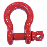 1-1/2 TON, 7/16", SELF-COLORED SCREW PIN ANCHOR SHACKLES