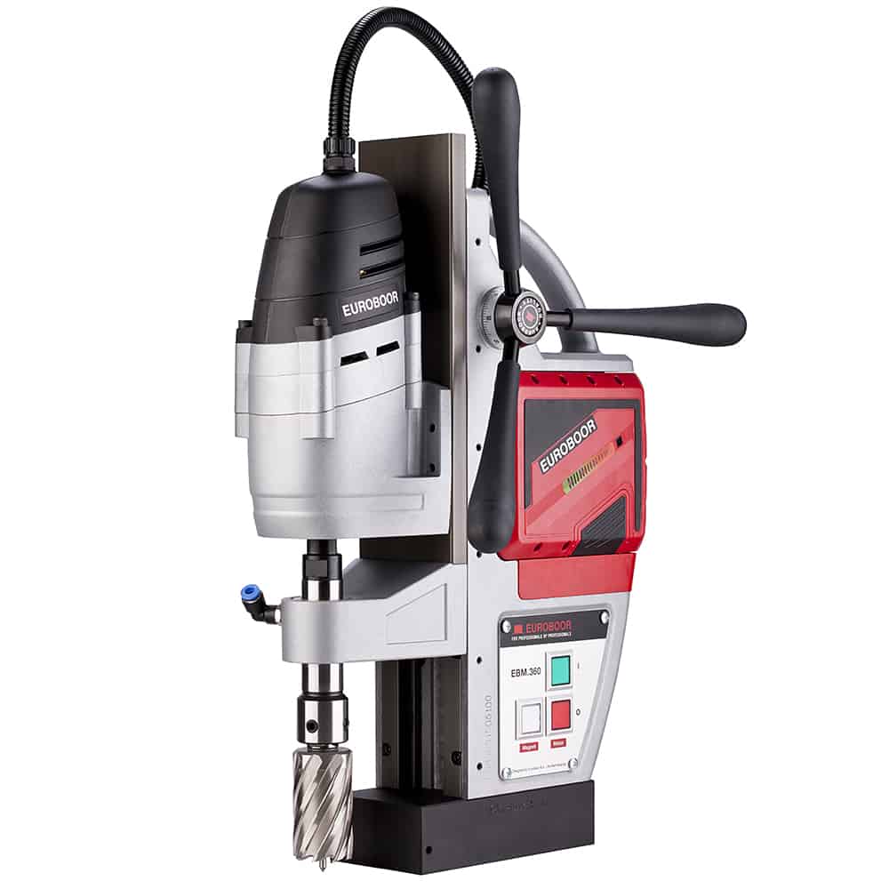 EBM.360 Battery Powered Magnetic Drilling Machine 7/16" to 1-7/16" including charger & battery