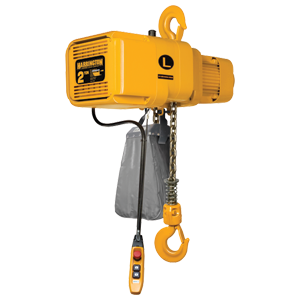 1/8 TON HARRINGTON NER SERIES HOIST 55/9 FPM 230/460V-THREE PHASE