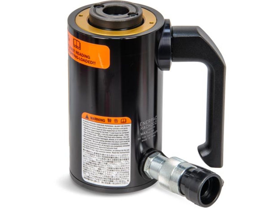 RACH202, 25.4 Ton Capacity, 1.97 in Stroke, Aluminum Hydraulic Cylinder