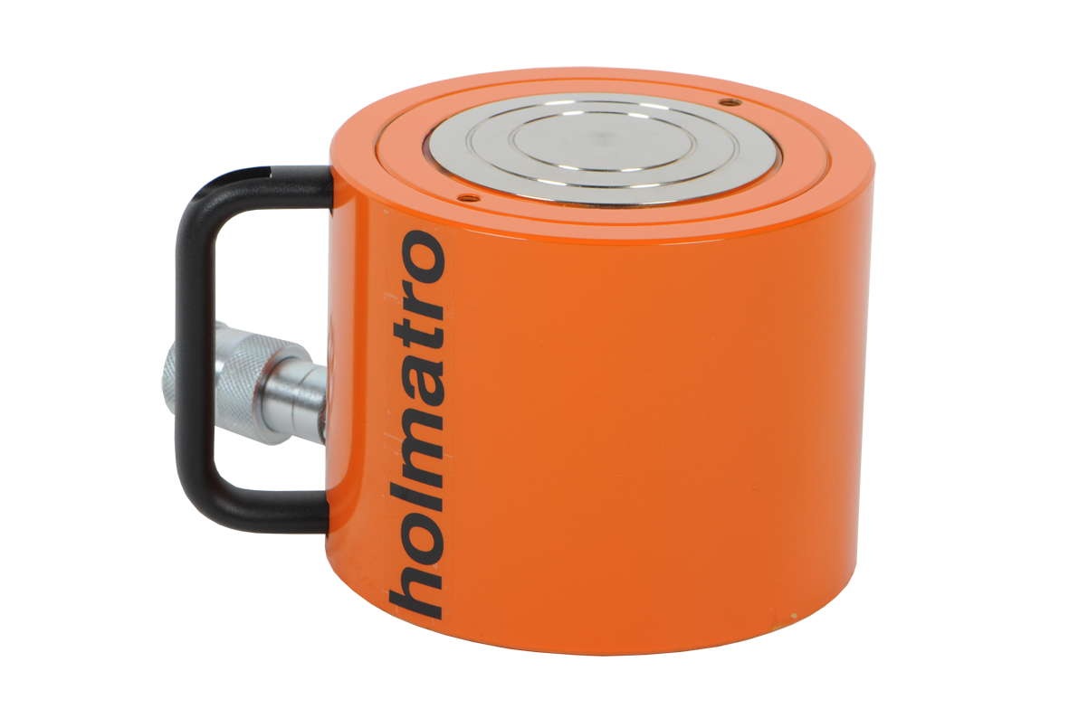 Holmatro HSC 100 S 5 Short Stroke Cylinder, 100 Ton Capacity, 2" Stroke, 5.6" Collapsed Height